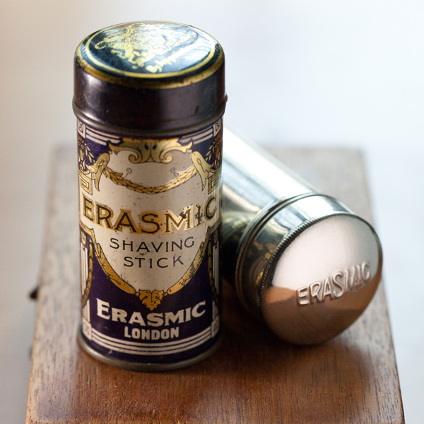 A couple of vintage shave sticks.